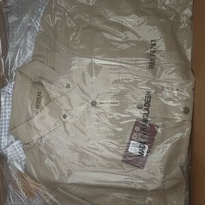 REDHEAD Beige Checkered Shirt